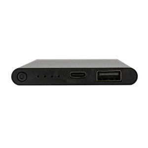 Powerbank 4000mAh en plastique recyclé/aluminium RCS 18