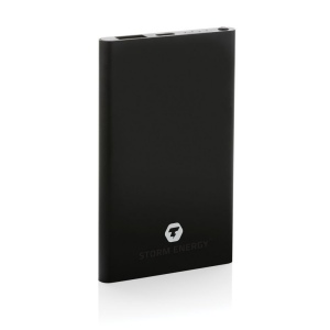 Powerbank 4000mAh en plastique recyclé/aluminium RCS 19