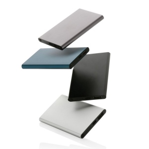 Powerbank 4000mAh en plastique recyclé/aluminium RCS 20