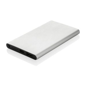 Powerbank 4000mAh en plastique recyclé/aluminium RCS 24