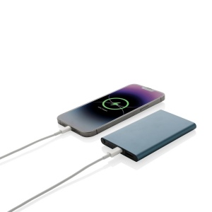 Powerbank 4000mAh en plastique recyclé/aluminium RCS 34