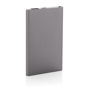 Powerbank 4000mAh en plastique recyclé/aluminium RCS 8