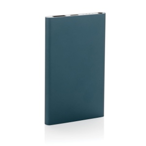 Powerbank 4000mAh en plastique recyclé/aluminium RCS 35