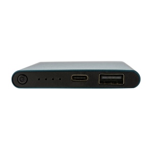 Powerbank 4000mAh en plastique recyclé/aluminium RCS 36