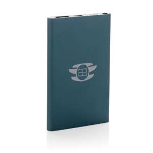 Powerbank 4000mAh en plastique recyclé/aluminium RCS 37