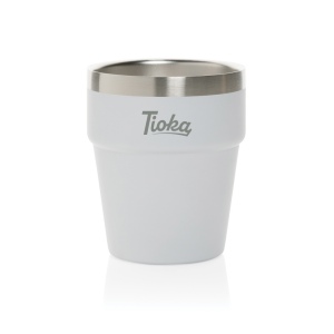 Tasse à café 300ml à double paroi en acier RCS Clark 15