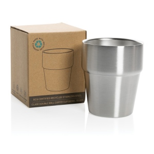 Tasse à café 300ml à double paroi en acier RCS Clark 5