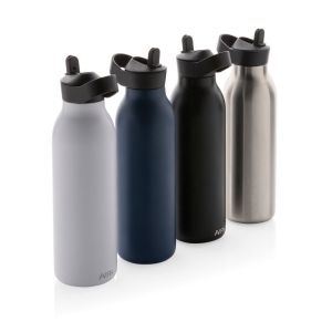 Bouteille d'eau 500ml fliptop en acier RCS Avira Ara 28