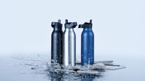 Bouteille d'eau 500ml fliptop en acier RCS Avira Ara 30