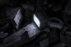 Lampe torche frontale en ABS recyclé RCS Gear X 11
