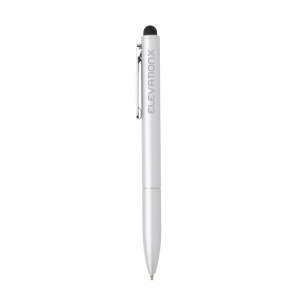Stylo en aluminium recyclé certifié RCS avec stylet Kymi 15