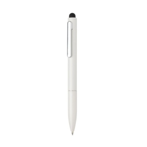 Stylo en aluminium recyclé certifié RCS avec stylet Kymi 18