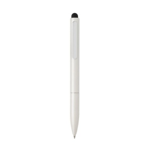 Stylo en aluminium recyclé certifié RCS avec stylet Kymi 19
