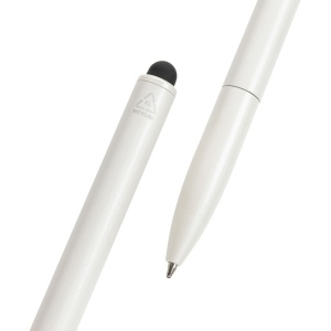 Stylo en aluminium recyclé certifié RCS avec stylet Kymi 20