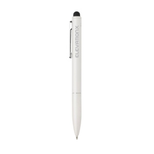 Stylo en aluminium recyclé certifié RCS avec stylet Kymi 21