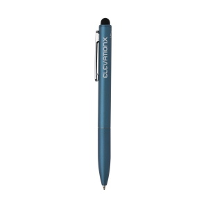 Stylo en aluminium recyclé certifié RCS avec stylet Kymi 27
