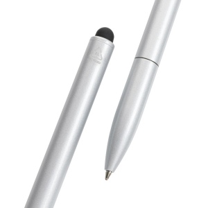 Stylo en aluminium recyclé certifié RCS avec stylet Kymi 14