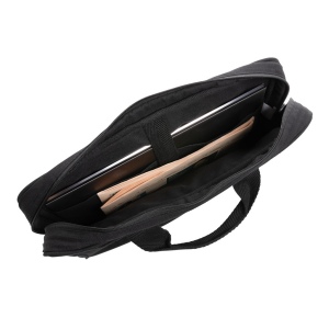 Sacoche ordinateur 15,4'' en coton recyclé AWARE™ Laluka 16