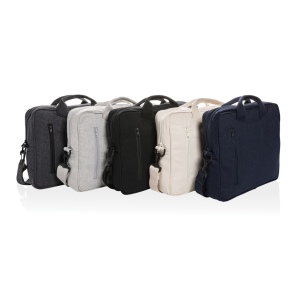 Sacoche ordinateur 15,4'' en coton recyclé AWARE™ Laluka 11