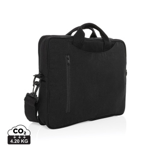 Sacoche ordinateur 15,4'' en coton recyclé AWARE™ Laluka 3