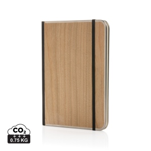 Carnet A5 couverture imprimé bois Treeline 3