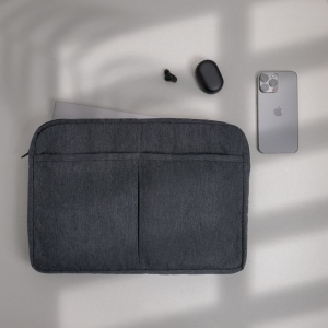 Pochette ordinateur 15,6'' en coton recyclé AWARE™ Laluka 30