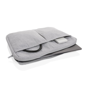 Pochette ordinateur 15,6'' en coton recyclé AWARE™ Laluka 13