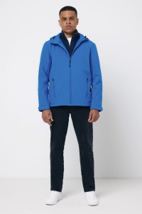 Veste homme soft shell en polyester recyclé IQONIQ Makalu 70