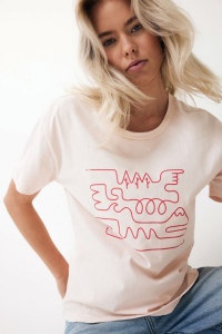 T-shirt pour femmes en coton recyclé IQONIQ Yala 210