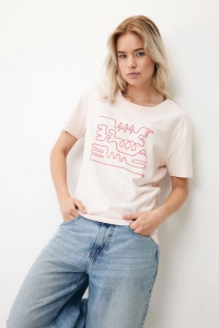 T-shirt pour femmes en coton recyclé IQONIQ Yala 211