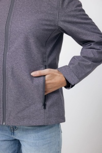 Veste femme soft shell en polyester recyclé IQONIQ Makalu 96