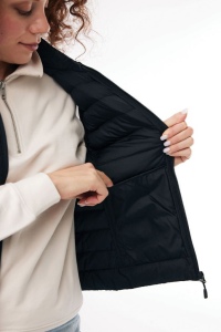 Bodywarmer femme en polyester recyclé IQONIQ Meru 19
