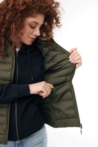 Bodywarmer femme en polyester recyclé IQONIQ Meru 51