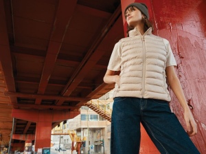 Bodywarmer femme en polyester recyclé IQONIQ Meru 90