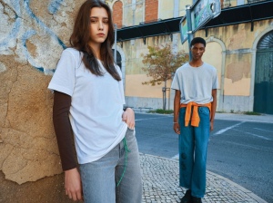 T-shirt coupe décontractée en coton recyclé IQONIQ Kakadu 112
