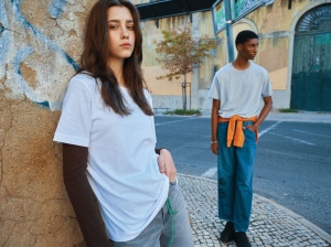 T-shirt coupe décontractée en coton recyclé IQONIQ Kakadu 113