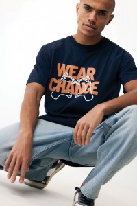 T-shirt coupe décontractée en coton recyclé IQONIQ Kakadu 36