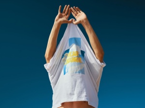 T-shirt coupe décontractée en coton recyclé IQONIQ Kakadu 63