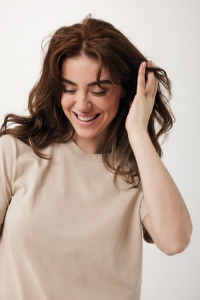 T-shirt coupe décontractée en coton recyclé IQONIQ Kakadu 81