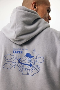 Polaire à capuche en polyester recyclé IQONIQ Trivor 81
