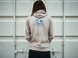 Polaire à capuche en polyester recyclé IQONIQ Trivor 100