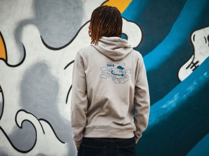 Polaire à capuche en polyester recyclé IQONIQ Trivor 101