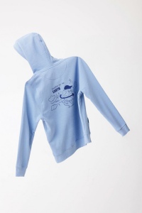 Sweater à capuche léger en coton recyclé IQONIQ Rila 213