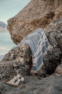 VINGA Serviette éponge pour hammam Tolo 16