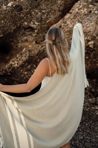 VINGA Serviette éponge pour hammam Tolo 29