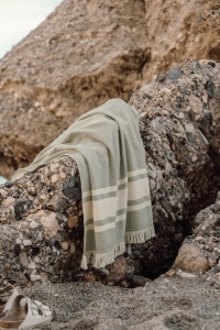 VINGA Serviette éponge pour hammam Tolo 30