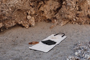 VINGA Tapis de plage en toile recyclée AWARE™ Volonne 10
