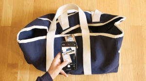 VINGA Sac de plage en toile recyclée AWARE™  Volonne 23