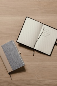 VINGA Carnet en feutre recyclé GRS Albon 8