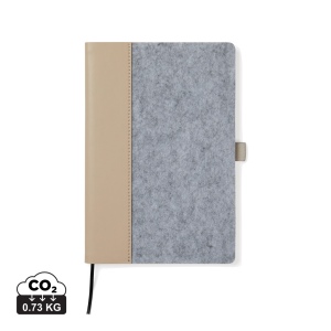 VINGA Carnet en feutre recyclé GRS Albon 2